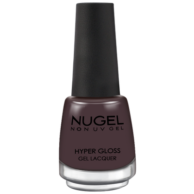 NUGEL | CHOCO BROWN | 57 | HYPER GLOSS | QUICK DRY | 13ML
